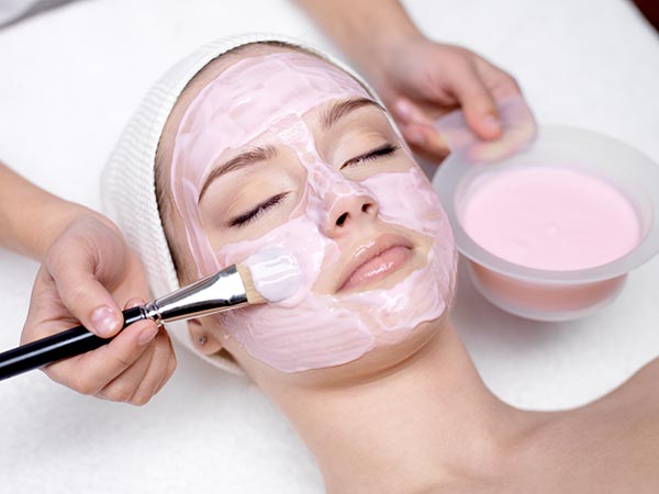 Facial treatments woman warsaw